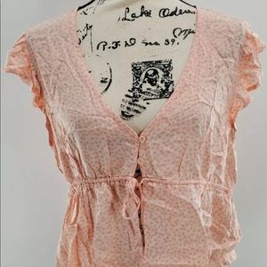 NWT Wild Fable Womens Size Med sleeveless Blouse Pink